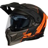 Origine Adventure Cyborg Çene Açılır Motosiklet Kaskı - Siyah - Sarı