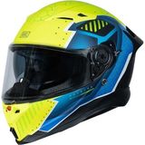 Origine Force Bunker Fluo Kapalı Kask - XS - Sarı - Mavi - Siyah