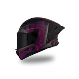 Origine Pista Mugello Mat Siyah-Mor Kask