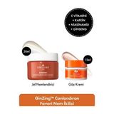 Origins C Vitamini & Niasinamid İçeren Ginzing Favori Nem İkilisi - Jel Nemlendirici 30 ml ve Göz Kremi 15 ml Tüm Cilt Tipleri İçin
