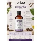 Origo Soğuk Sıkım Hint Yağı 100ml | %100 Saf Castor Oil | Saç, Kaş & Kirpik İçin | Soğuk Pres Sertifikalı