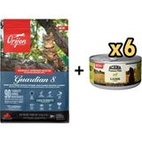Orijen Guardian 8 Yetişkin Kedi Maması 1,8kg + 6 Adet Acana Premium Kuzulu Ezme Kedi Konservesi 85 gr