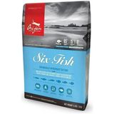 Orijen Six Fish Tahılsız Balık Yavru ve Yetişkin Kedi Maması 5.4 kg - 1 kg