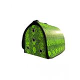Orijin 42x26x25 cm Kobra Deri Flybag Kedi Köpek Taşıma Çantası