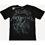 Orijin Metallica Tişört - And Justice - XL - Siyah