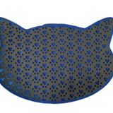 Orijin Oluklu Kedi Tuvalet Paspas Kedi Kafası Şeklinde 69x44 cm