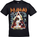 Orijin Tekstil Def Leppard - Hysteria Unisex Baskılı Siyah Tshirt - XL - 02S-Siyah