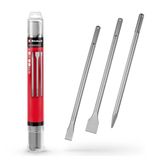 Orijinal 3-Parça Sds Plus Murç Seti (Sivri, 20 mm Düz ve 40 mm Spatula, Dayanıklı 40CR Çelik) - 49190110 - standart