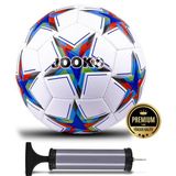 Orijinal 430 gr Futbol Topu Pompa Hediyeli Sert Zemin Halı Saha Futbol Topu Hibrit No:5 Jm Serisi - Mavi - Kırmızı - Yeşil
