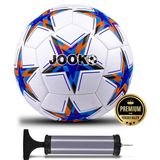 Orijinal 430 gr Futbol Topu Pompa Hediyeli Sert Zemin Halı Saha Futbol Topu Hibrit No:5 Jm Serisi - Turuncu - Mavi - Lacivert