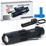 Orijinal 800 Lümen T6 Şarjlı LED El Feneri – Uzun Menzilli Profesyonel Model WT-086 - 1 - Renkli