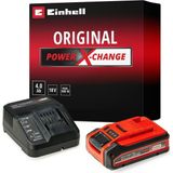 Orijinal Einhell 4 Ah Plus Power X-Change Başlangıç Seti (1 x 18 V 4 Ah Akü, 1 x 3A Şarj Cihaz� - Çok Renkli