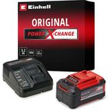 Orijinal Einhell 5.2 Ah Akü ve Şarj Cihazı Power X-Change Başlangıç Kiti (Li-Ion, 18 V, 100 Da - Çok Renkli