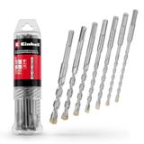 Orijinal Einhell 7 Parça SDS Plus Kırıcı Matkap Ucu Seti, 160 mm, (4 Ağızlı Karbür Plakalı, Merkezleme Uçlu, 40Cr Takım Çeliğinden Üretilmiştir; Tadilat ve Beton Bağlantı İşleri İçin) - 49265510