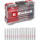 Orijinal Einhell M-CASE 16 parça bit seti (kumlanmış S2 çelikten üretilmiş, E 6.3 şaftlı 90 mm bitler; akülü vidalama ve elektrikli matkaplar için uygundur, saklama kutusu dahil) - 49118973