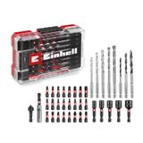 Orijinal Einhell M-CASE 39-Parça Darbeye Dayanıklı Set (25 mm Uçlar, Metal Matkap, Ahşap, Taş, 60 mm Tutucu, Lokma Anahtar, Havşa Ucu, Saklama Kutusu Dahil) - 49108759