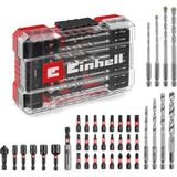 Orijinal Einhell M-CASE 39 Parça Matkap Uç Seti (25 mm bitler, metal delme uçları, çok yönlü delme uçları, 60 mm bit tutucu, lokma adaptörü, havşa ucu ve saklama kutusu dahil) - 49108763