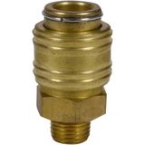 Orijinal Einhell Nipel R1/4" (Erkek) (Kompresör Aksesuarı, Sağlam Pirinçten Yapılmış, Pnömatik Hortu