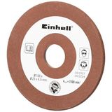 Orijinal Einhell Zincir Bileme Yedek Taşı Ø 108 mm (Zincir testere bileme cihazı aksesuarı, kalınlık 4,5 mm, 23 mm mil bağlantısı, P100 grit, Einhell zincir bileme cihazları için uygun) - 4500071
