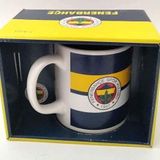 Orijinal Fenerbahçe Lisanslı Bardak Kupa Takımına Katkı veren 1 Kalite Seramik Kahve Çay içme Kupası