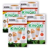 Orijinal Kinoki Detox ayak pedleri, 5'li tasarruf paketinde ayaklar için Vital Plaster = 50 ped - Tv'de görüldüğü gibi!