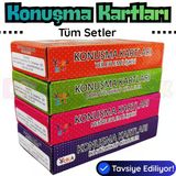 Orijinal Konuşma Kartları - Tüm Setler - Çocuklar İçin Konuşma Etkinliği Otizim Kartları