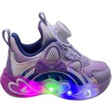 Orijinal Marco Kids 26Y1209 Ortopedik Işıklı Akıllı Bağcıklı Çocuk Spor Ayakkabı - Lila