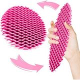 Orijinal Morf Flexi Fidget Stres Oyuncağı Worm fidget Stres Giderici Solucan Stres Yay - Pembe