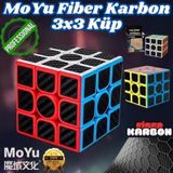Orijinal MoYu Fiber Karbon 3x3 Küp - Moyu Speed Cube - Moyu Fiber Karbon 3x3 Zeka Küpü - Zeka Küpü -