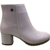 Orijinal Pierre Cardin 55158 Topuklu Fermuarlı Bayan Bot - Krem