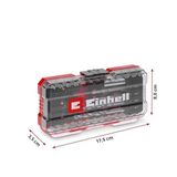 Orijinal S-Case 18-Parça Darbeye Dayanıklı Vidalama Uç Seti (25 Mm, 50 Mm, 60 mm Uç Tutucu, Lokma Anahtar, Metal Matkap Ucu, Saklama Kutusu Dahil) - 49108709 - standart