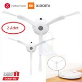 Orijinal Xiaomi Roborock robotik vakum yedek parça ,Yan Fırça 2'li