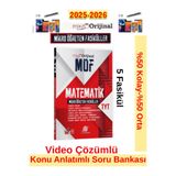 Orijinal Yayınları 2025-2026 Mikro Orijinal Möf Tyt Matematik Mikro Öğreten Fasikülleri Konu Anlatımlı Soru Bankası