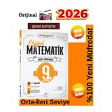 Orijinal Yayınları 2025 9.Sınıf Matematik %100 Yeni Müfredat Soru Bankası+Dokunmatik Kalem