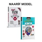 Orijinal Yayınları 2028 Model Orijinal TYT Fizik ve Aydın Kimya Maarif Birinci Aşama Soru Bankası Seti