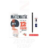 Orijinal Yayınları AYT Matematik 12'li Deneme Sınavı MikroOrijinal (Kalem Seti Hediye)