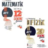 Orijinal Yayınları Mikro AYT Matematik 12'Li + Fizik 20'Li Deneme Seti