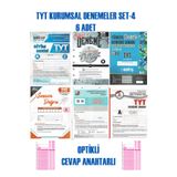 Orijinal Yayınları TYT Kurumsal Denemeler Karma Set-4 (Orijinal Miray Barış Hız ve Renk 3D Özdebir) - Optikli