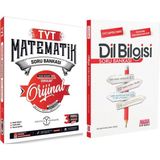 Orijinal Yayınları TYT Matematik ve Ankara Kitap Merkezi Yayınları Dil Bilgisi Soru Bankası Seti 2 Kitap