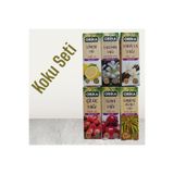 ORİKA Koku Seti, Limon, Yasemin, Vanilya, Çilek, Elma, Sandal Ağacı Yağı, 6x20ml