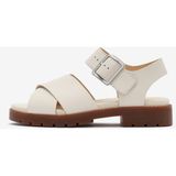 Orinoco Cross Kadın Cream Leather Sandalet 26181350 - Krem