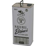 Orio Organik Erken Hasat Organik Natürel Birinci Soğuk Sıkım Zeytinyağı 5 Lt-Filtre Edilmemiş