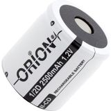 Orion 1.2V NI-CD 1/2d 2500 mAh Şarj Edilebilir Pil