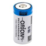 Orion 16340 3.7V 850 mAh Li-ion Şarj Edilebilir CR123A Pil