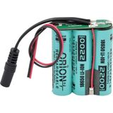 Orion 18650 11.1V 2200MAH 3s Bms Devreli Li-Ion Şarj Konnektörlü Pil - 1 Adet