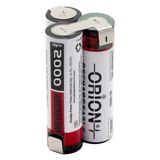 Orion 18650 12V 2000 mAh Li-Ion Şarjlı Gri Üçgen Matkap Pili