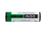 Orion 18650L 3.7 V 1500 mAh Şarj Edilebilir Li-ion Pil Başlı