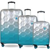 Orion 3'lü Set Valiz Orion Abs - Mavi - Gri