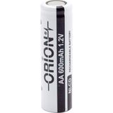Orion AA 600mAh 1.2V Ni-Cd Şarj Edilebilir Kalem Pil – Uzun Ömürlü, Endüstriyel ve Yoğun Kullanıma Uygun - 1 Adet