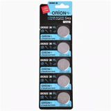 Orion CR2032 3V Lityum Pil / CR 2032 3V Düğme Pil 5'li Kart Paket